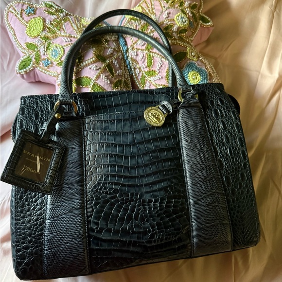 Brahmin Satchel DILLARDS exclusive * - Picture 1 of 8